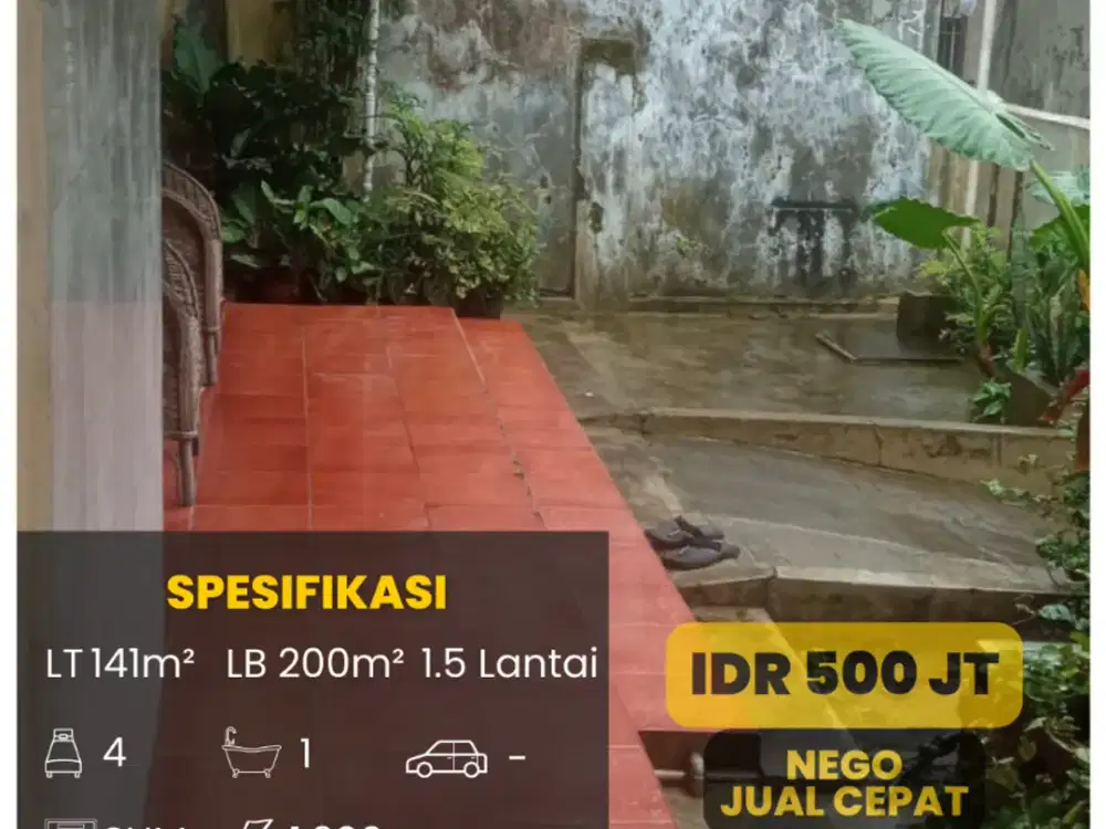 Dijual Rumah Siap Huni Lokasi Strategis Tengah Kota Bnadung