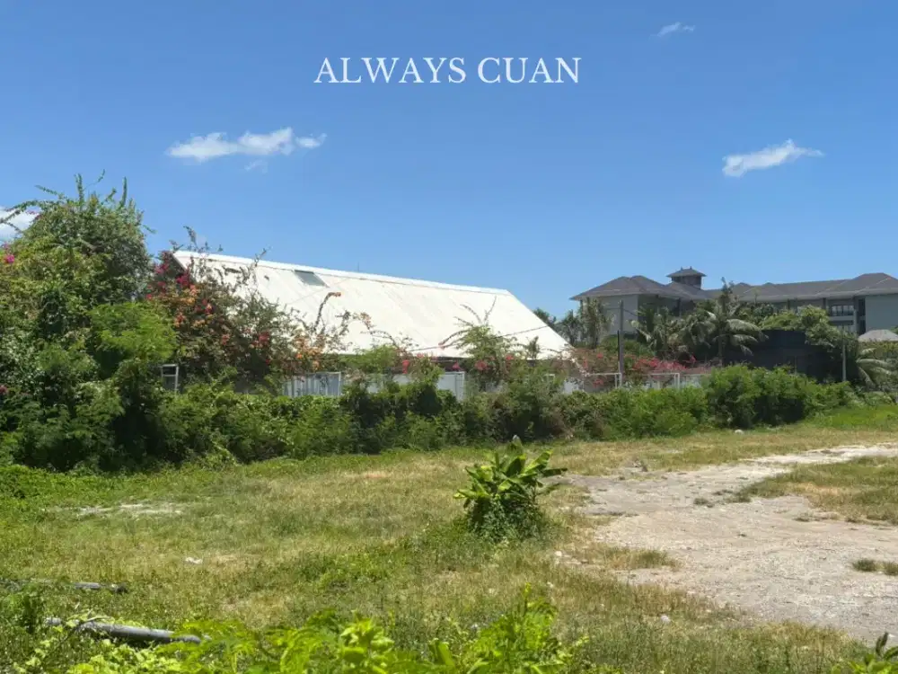 Tanah Datar Siap Bangun Lokasi Canggu Dijual