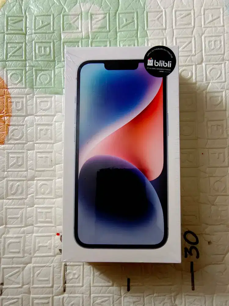 iPhone 14 128gb baru segel garansi resmi