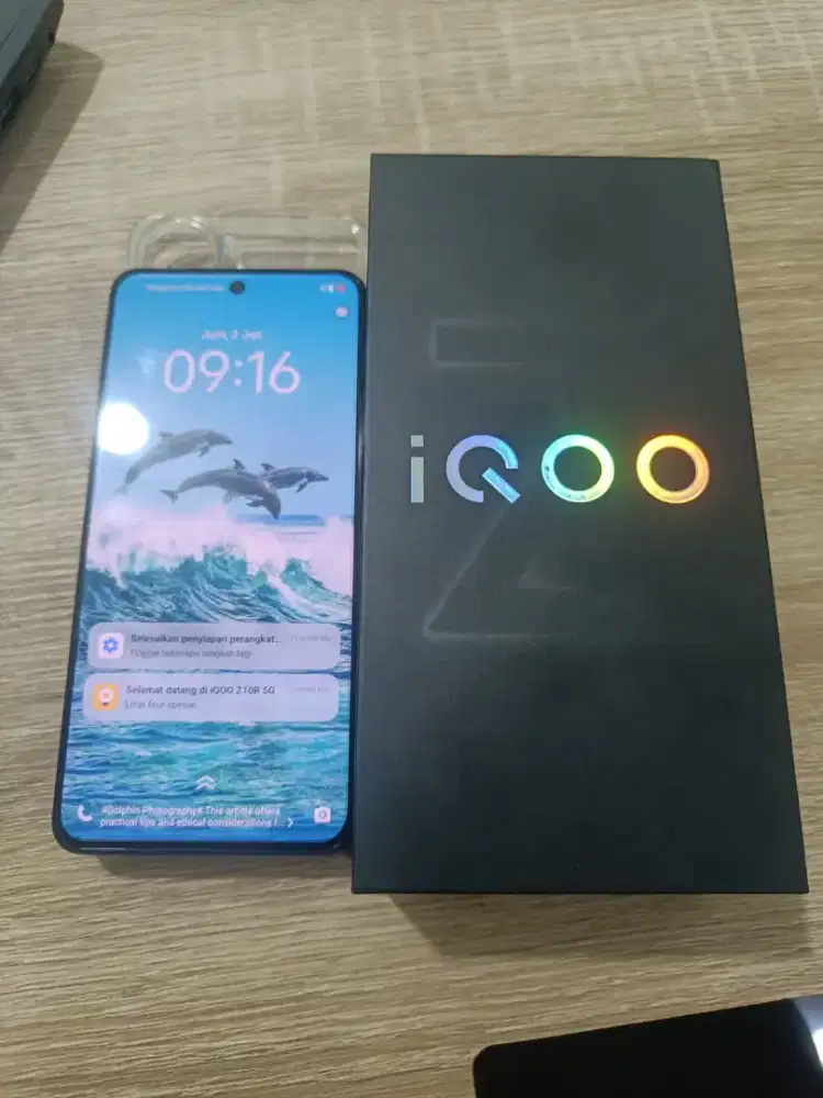 Hp iqoo z10r 5G 8/128 gb fullset no minus siap pakai