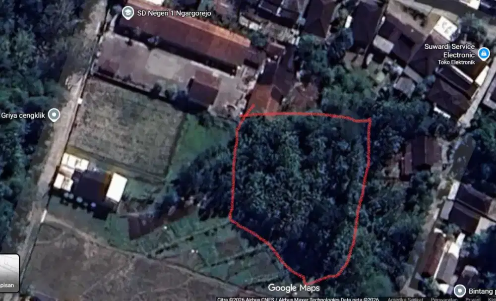 Dijual cepat sebidang tanah BU