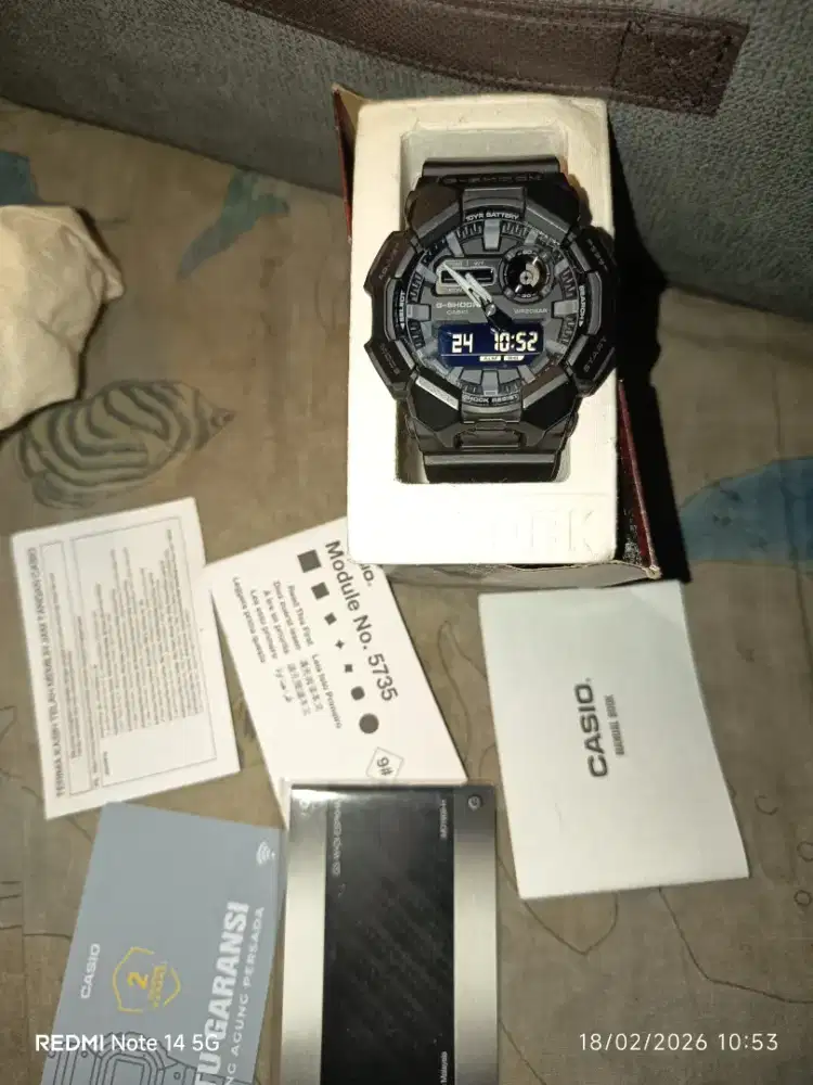 DIJUAL G-SHOCK GA 010 1A1 BLACK