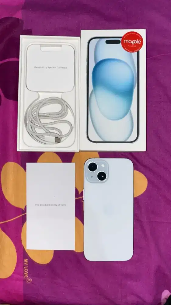 Like New Iphone 15 128gb ex Digimap BH 100%