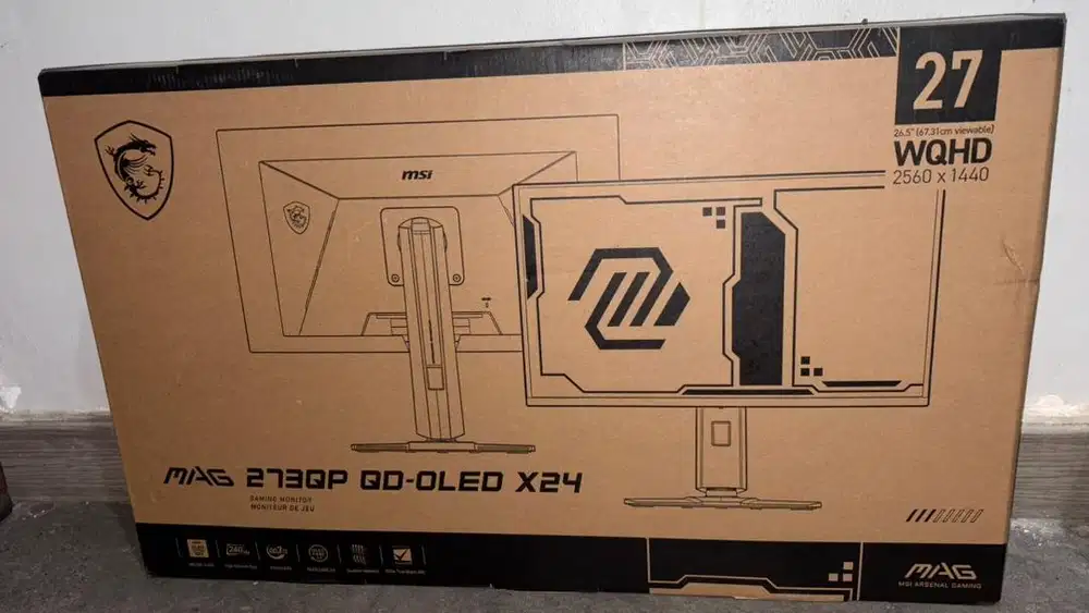 MSI MAG 273QP QD-OLED X24