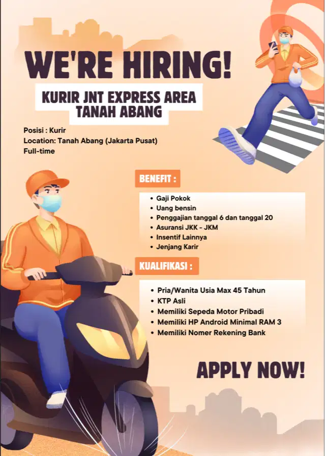 KURIR JNT EXPRESS DC TANAH ABANG