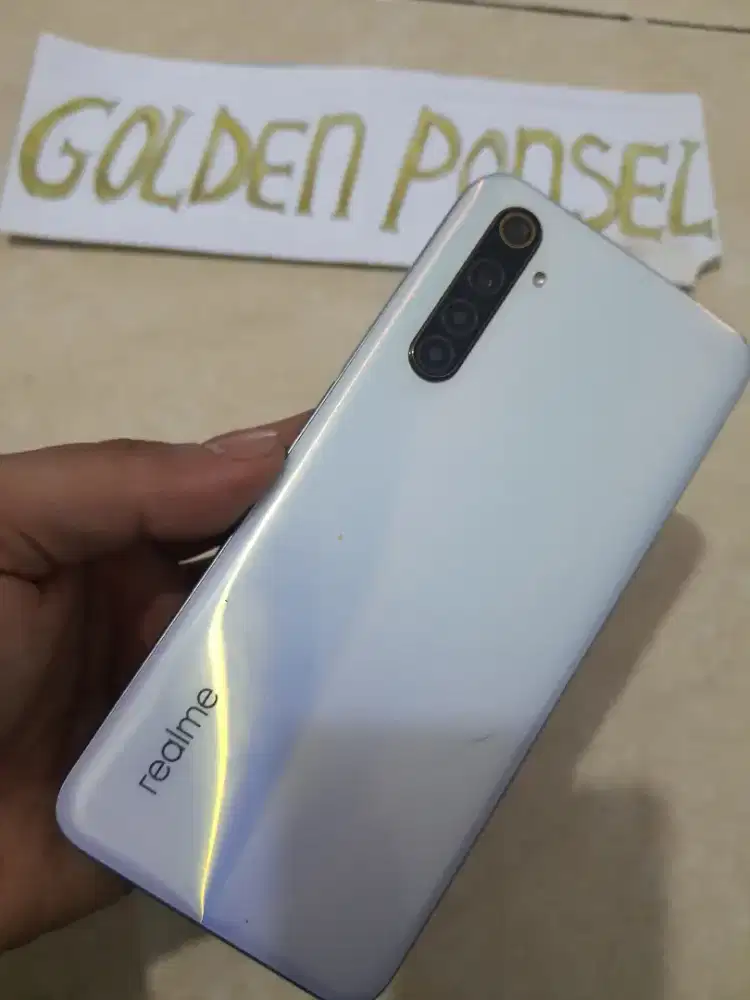 Realme 6 Ram 8Gb(128Gb)ORI Mulus#Golden Ponsel
