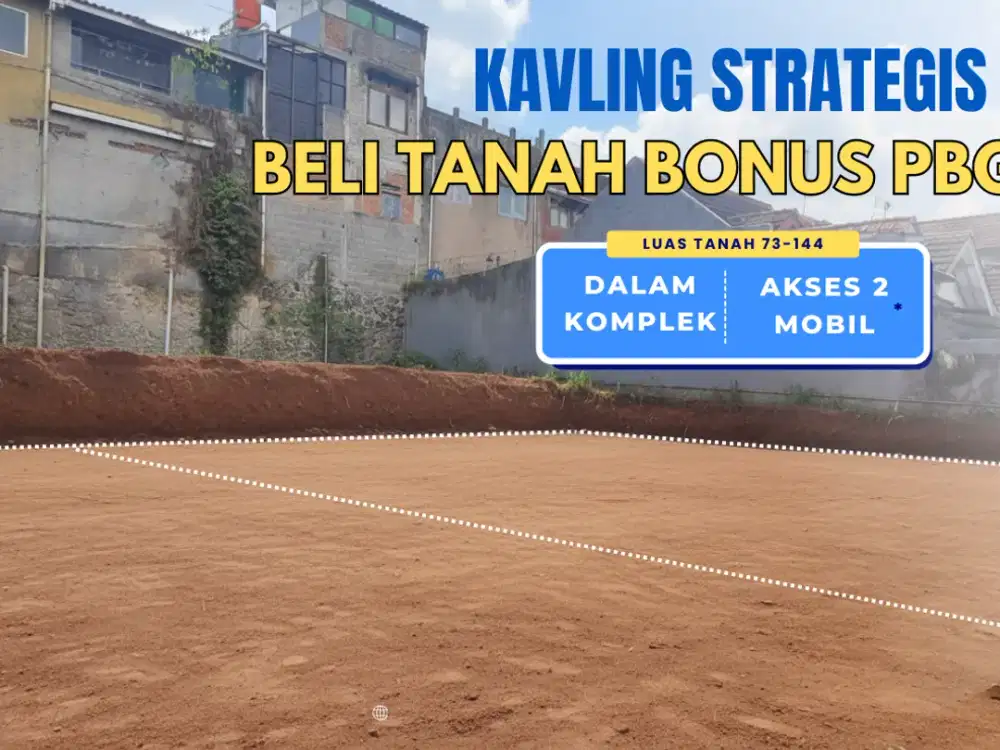 Tanah Siap Bangun Kota Bandung – Lingkungan Nyaman, Bonus PBG/IMB, Unit Terbatas