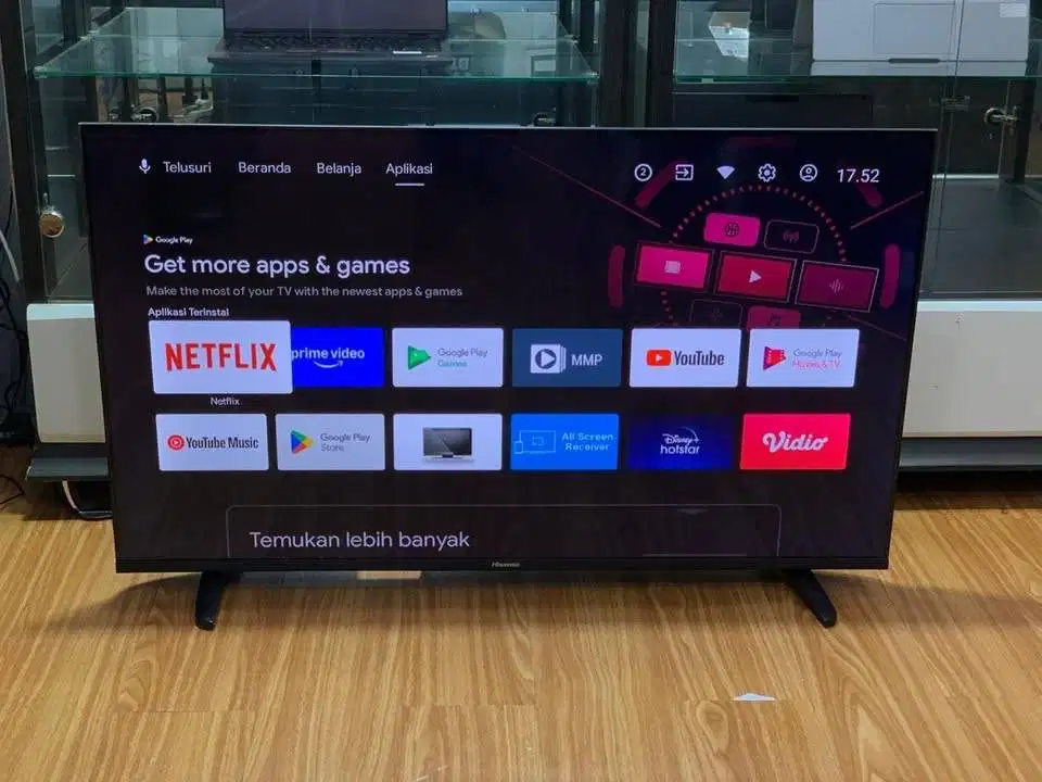 TV LED Hisense 43Inch Android Digital TV Bisa youtube Netflix FullHD