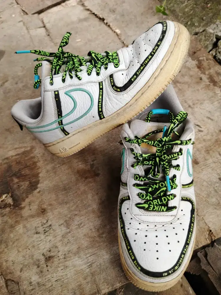 Jual sepatu Nike air force size 43 semi tempur bahan kulit