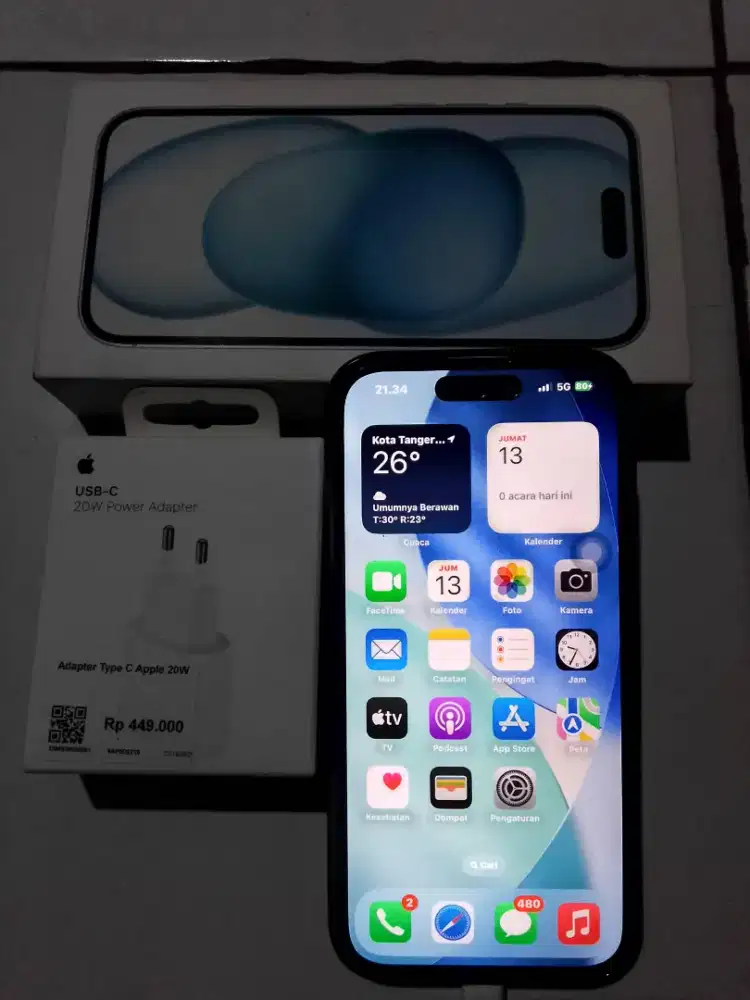 IPHONE 15 BASIC IBOX PA/A 128GB