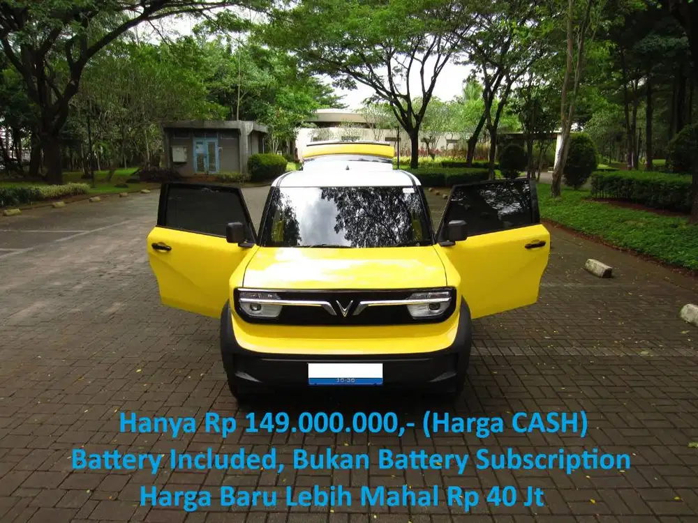 [CASH] Vinfast VF3 - Battery Include - Km 500 -Tdk Ada Biaya Langganan