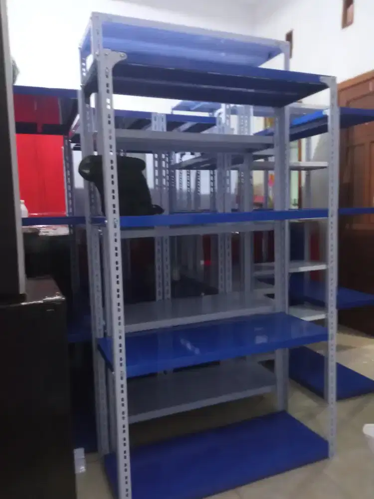 Rak besi rak gudang susun5