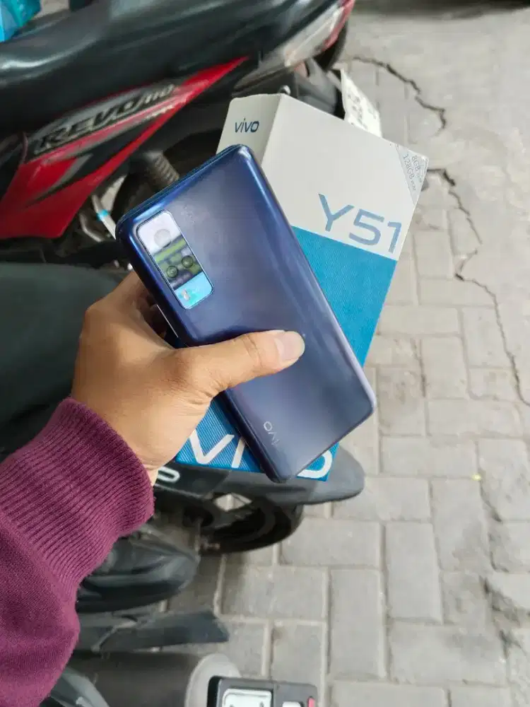 Vivo Y51 ram 8+8/128 fulset
