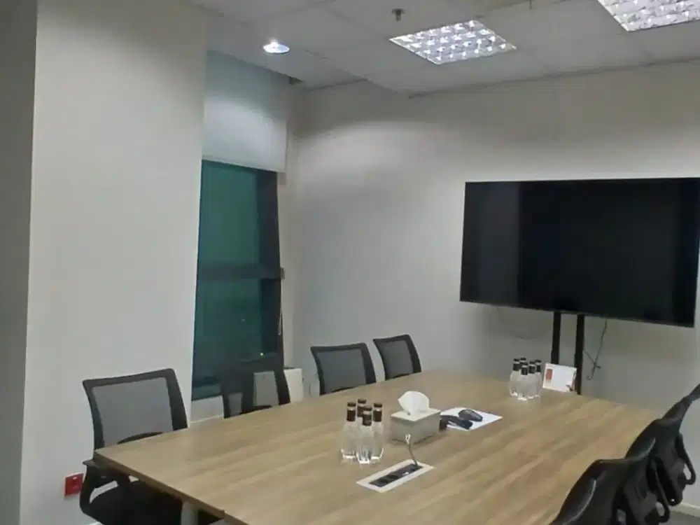 SEWA  KANTOR DI  JAKARTA SELATAN KUNINGAN  222M2  FURNISHED  200K NEGO