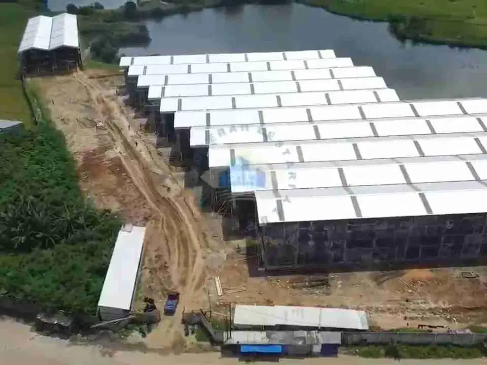 Sewa gudang di pergudangan Legok Tangerang akses container 40 feet