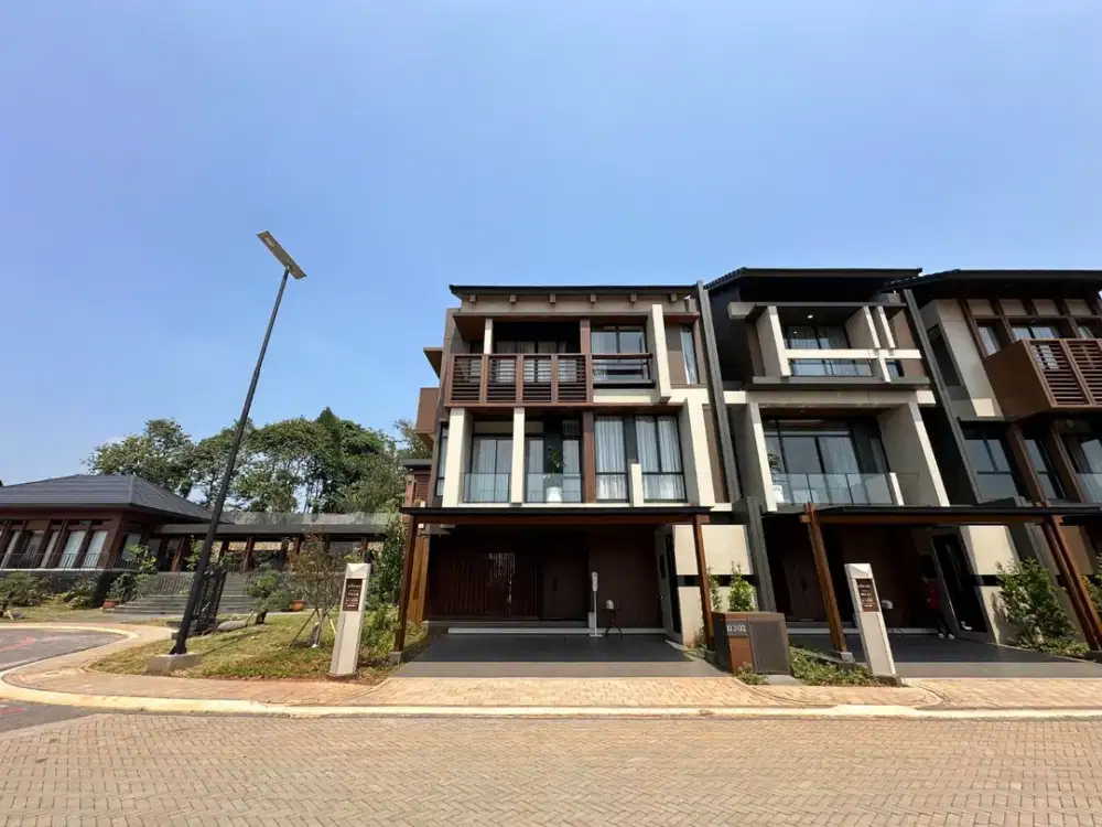 HARGA TERBAIK! MILIKI SEKARANG RUMAH WYNYARD BSD 3 LANTAI!