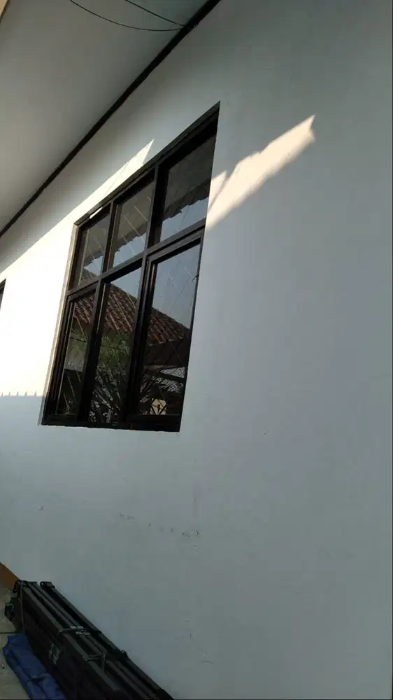 Kusen Aluminium Alumunium + Sekat Partisi - Plafon Gypsum - aluminium