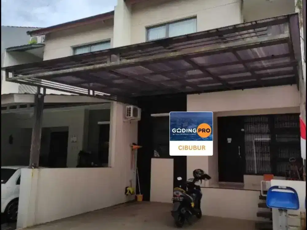 Rumah Rapih Siap Huni dalam Cluster di Cibubur Residence