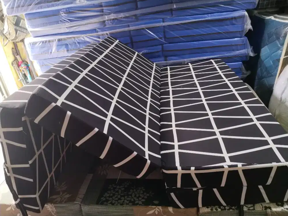 Kasur busa lipat 120x200x10cm
