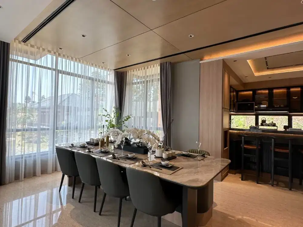 RUMAH LEBAR 8 TERLAKU DIBSD! HIERA WYNYARD FASAD CANTIK BANGET!