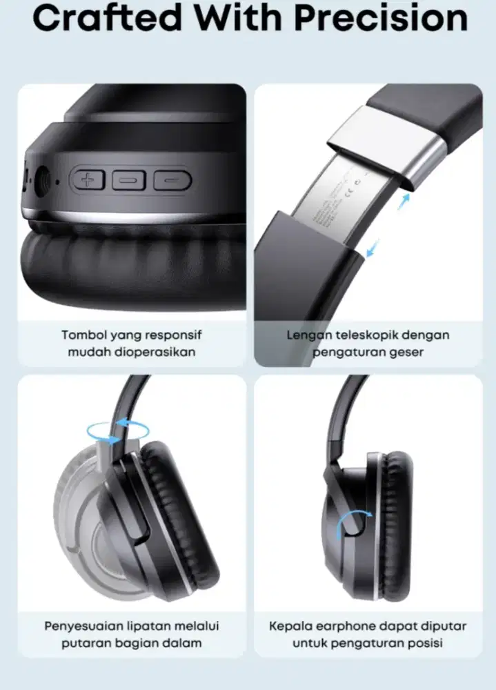 Headphone bluetooth OLIKE H1S