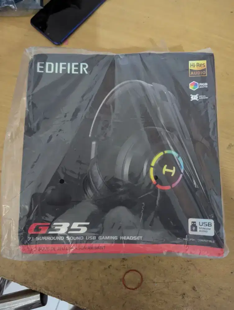 Edifier G35 7.1 Surround Sound USB Gaming Headset