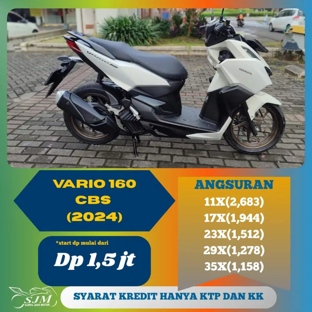 HONDA VARIO 160 CBS 2024 CASH & KREDIT