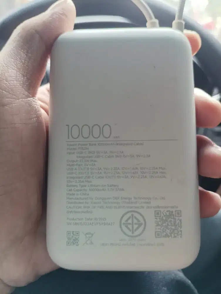 Power bank xiaomi 10000 mah