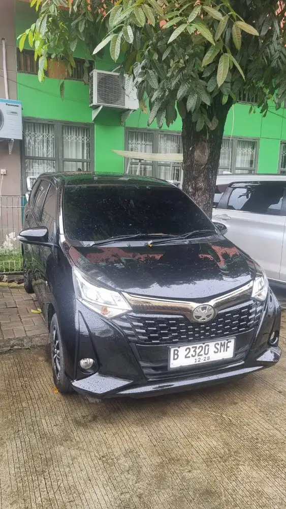 Toyota Calya 1.2 G AT 2023 Hitam – KM 16 Ribu, Istimewa, Kelapa Gading