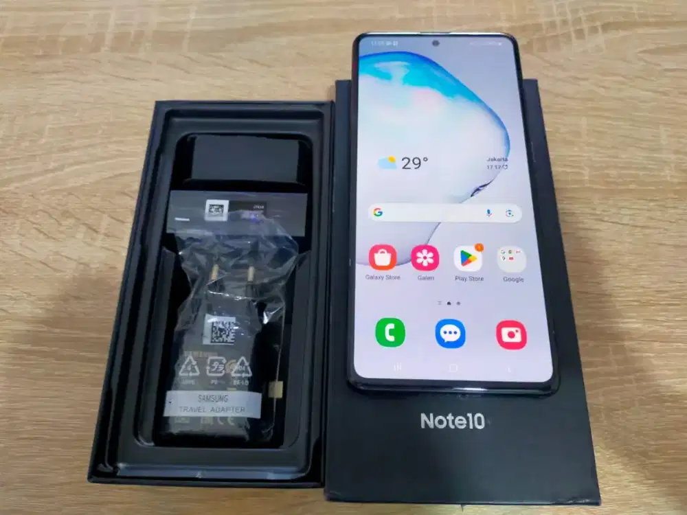 Samsung Note 10 Lite (S pen)Ram8Gb/128Gb.ORI Mulus#Golden Ponsel