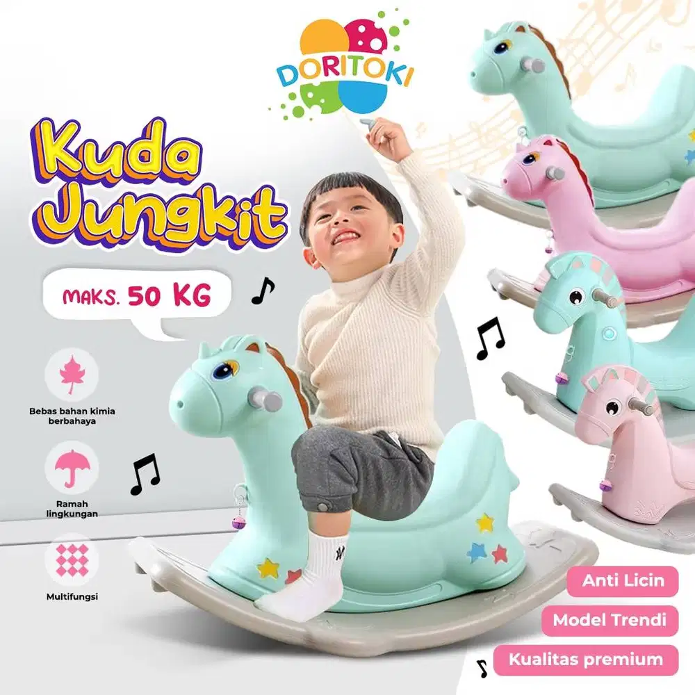 Mainan anak rocking horse