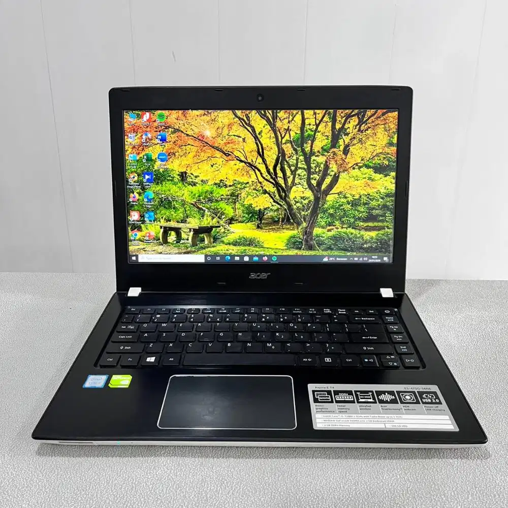 LAPTOP ACER ASPIRE E5-475G Intel Core i5 - 7200U |RAM 8GB |SSD 128GB