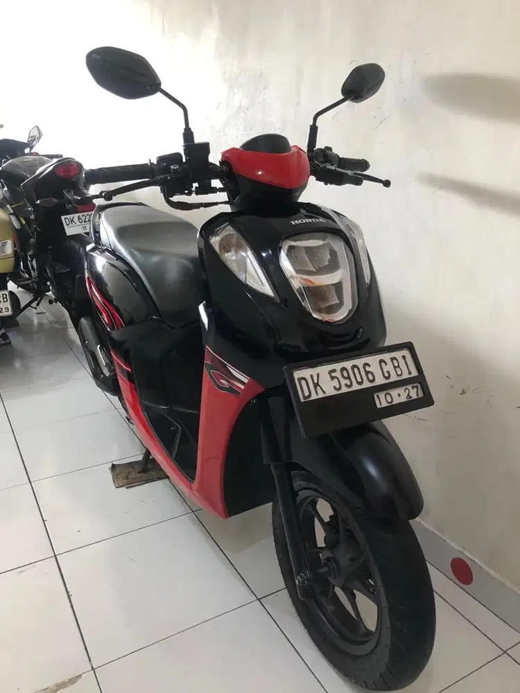 Honda Genio Th.2022 Merah hitam!!