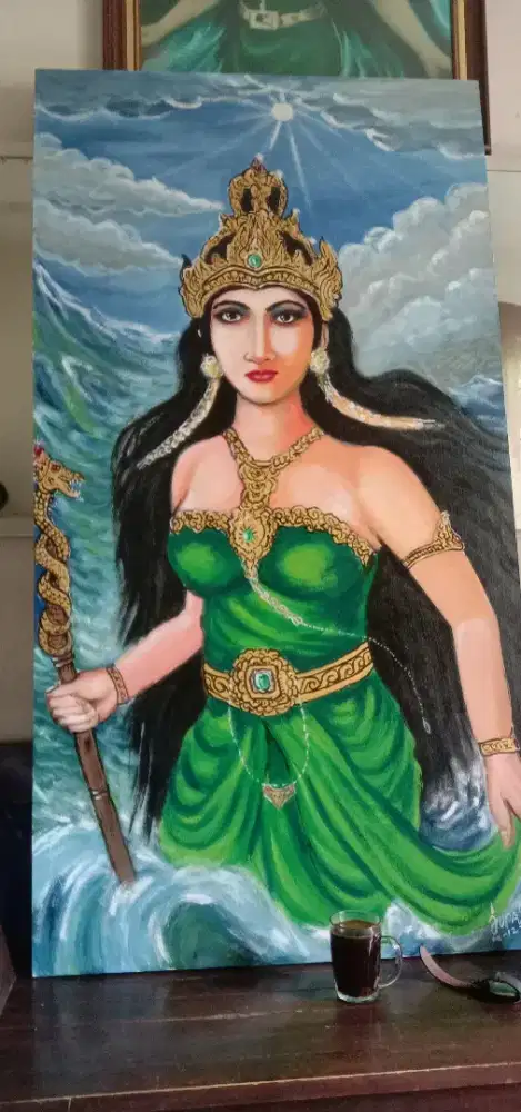 Lukisan Tangan Ratu Pantai Selatan