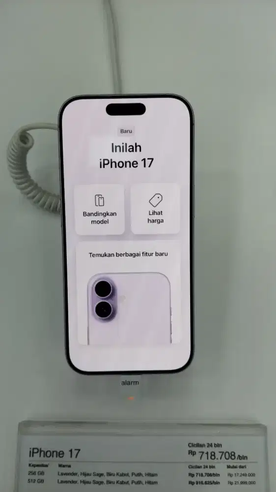 iPhone 17 Basic Promo Cicilan Bunga 0% 12 Bulan