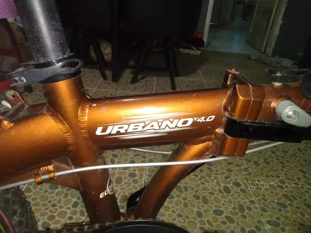 Sepeda lipat Polygon Urbano 4 Alloy murah