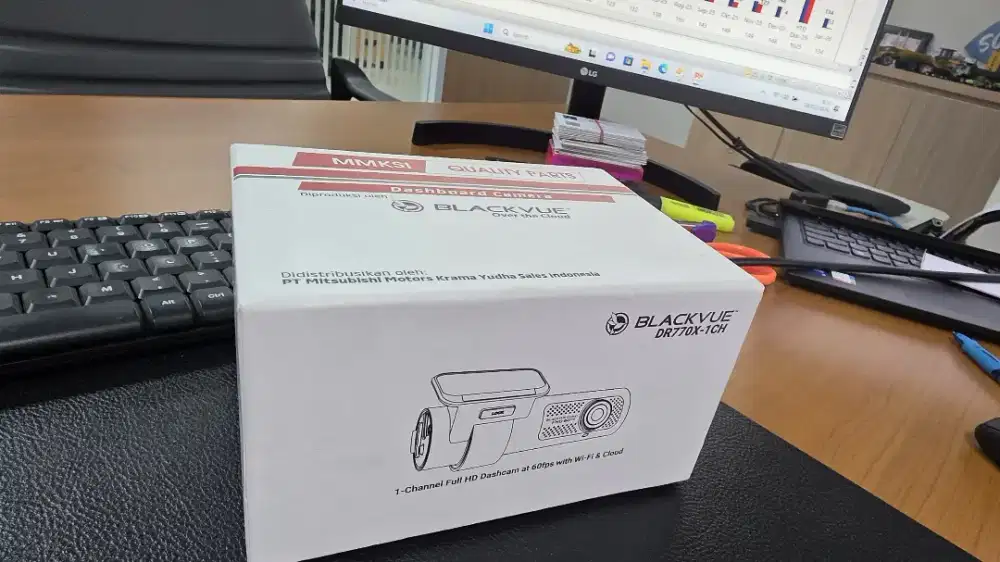 DashCam Kamera Dashboard BlackVue DR770X-CH masih Baru (buka box)