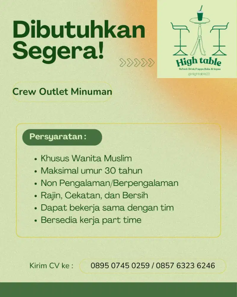 Lowongan kerja khusus wanita