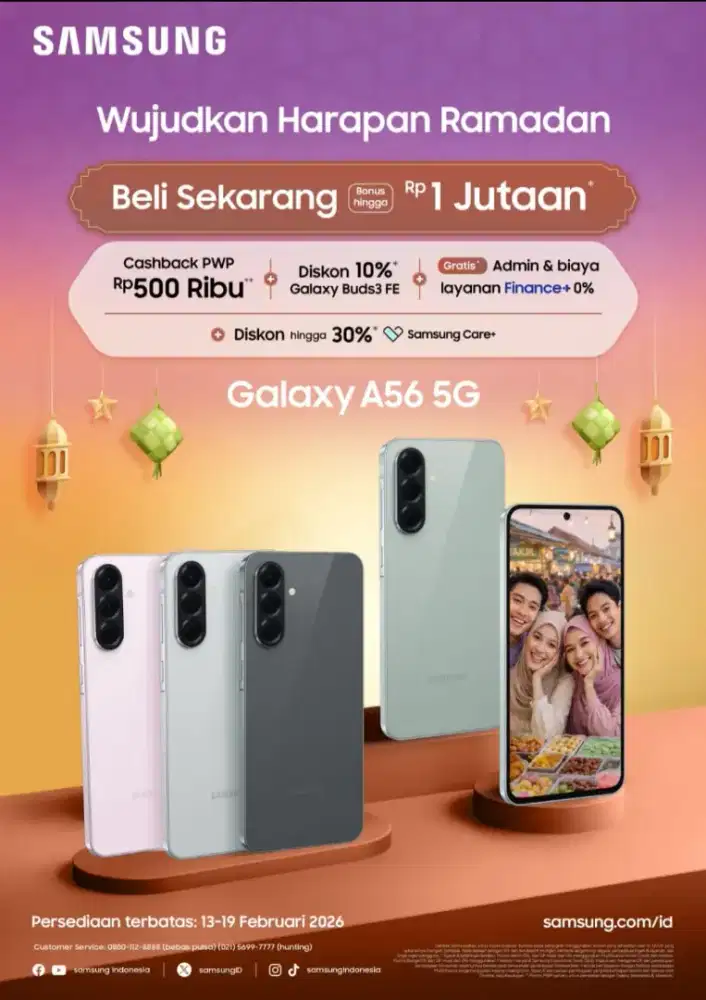 Beli Samsung A56 Free Buds Core atau Fit 3