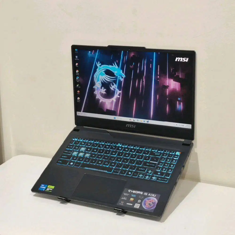 MSI CYBORG 15 A13UC CORE I5-13420H RAM 16GB SSD 512GB NVIDIA RTX 3050