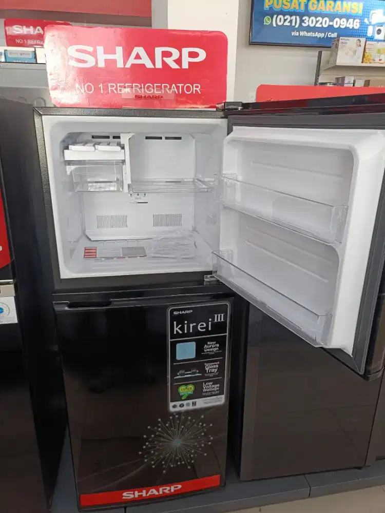 Kredit Kredivo Kulkas Sharp 2 pintu gratis 2x cicilan