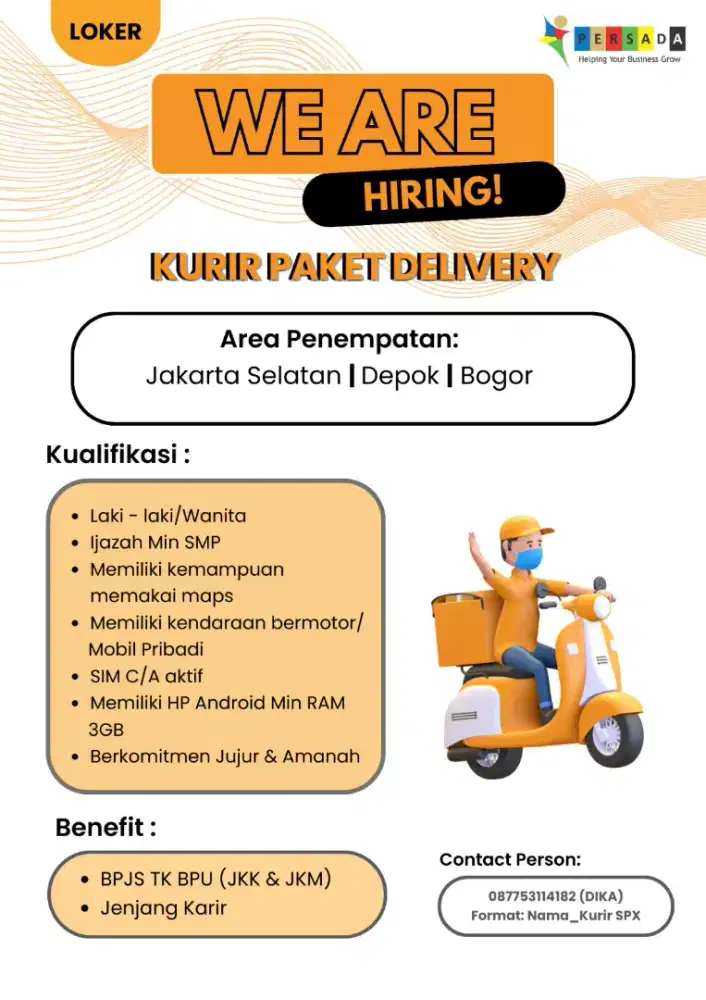 Lowongan Kurir Paket