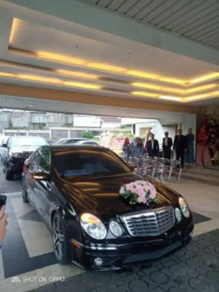 Rental wedding car or mobil pengantin mercy alphard