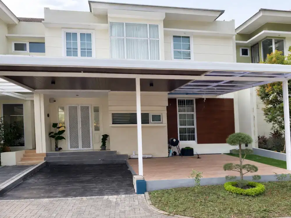 Dijual Rumah Full Renovasi di The Eminent Cluster Ingenia BSD City – LT 180 (9x20), Hadap Selatan