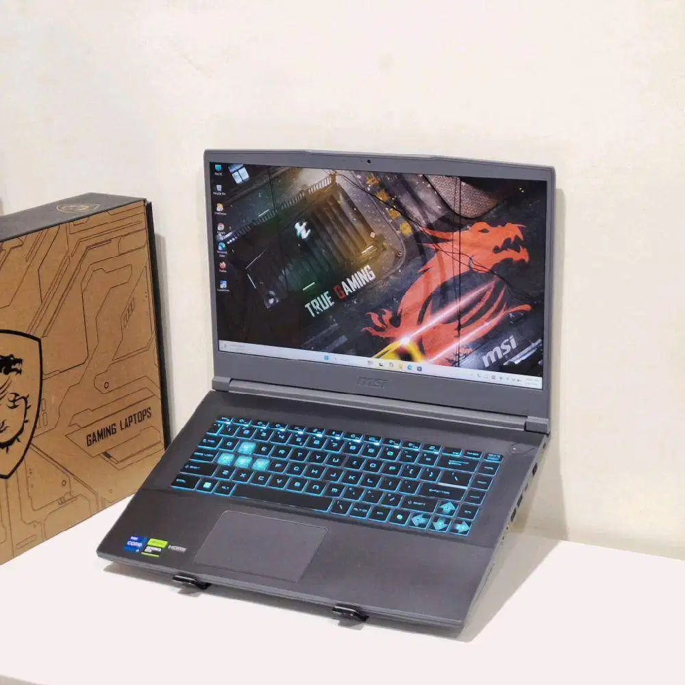 MSI THIN 15 B12UC CORE I7-12650H RAM 16GB SSD 512GB NVIDIA RTX 3050 15