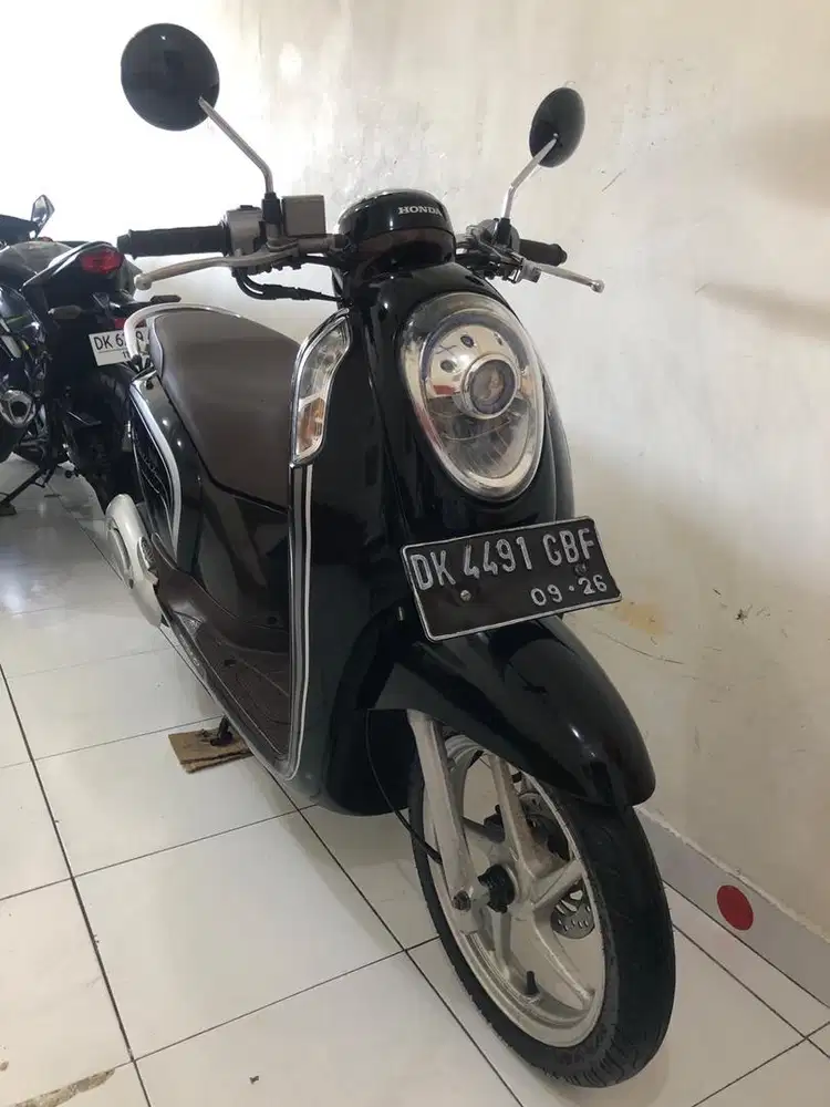 Honda Scoopy Esp Th.2016 Stylish hitam coklat!!