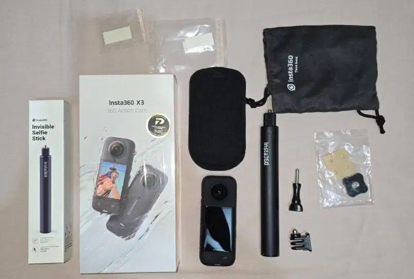 Insta360 X3 Action Camera 360 UltraHD 5.7K Waterproof