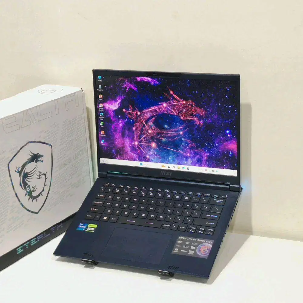 MSI STEALTH 14 STUDIO A13VE CORE I7-13620H RAM 16GB SSD 1TB NVIDIA RTX