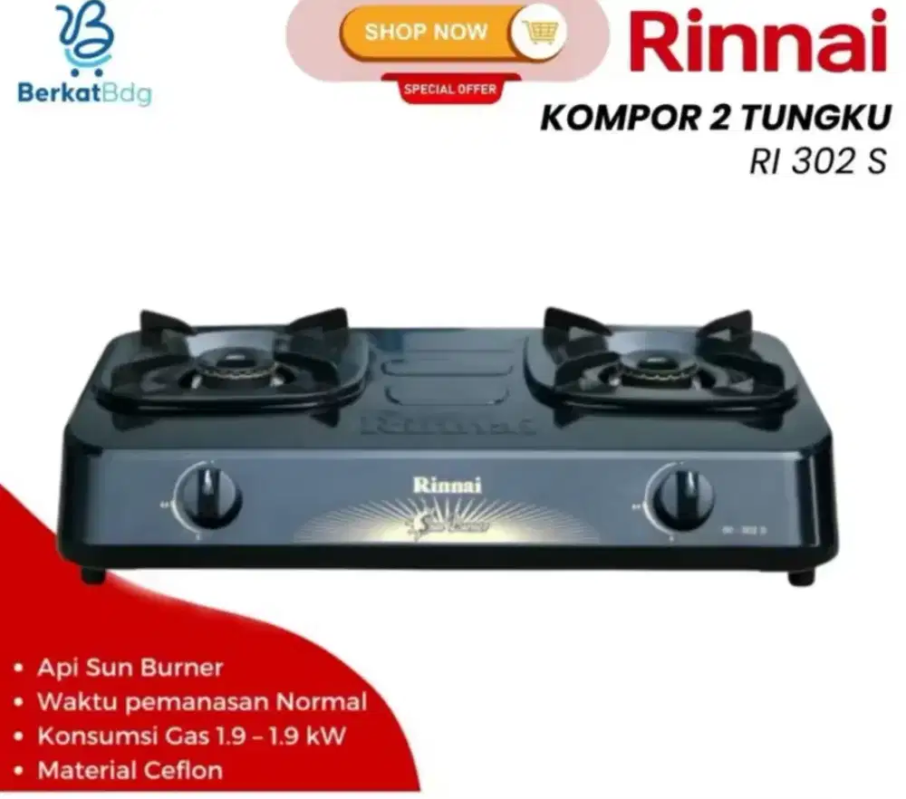 DIJUAL KOMPOR RINAI BEKAS