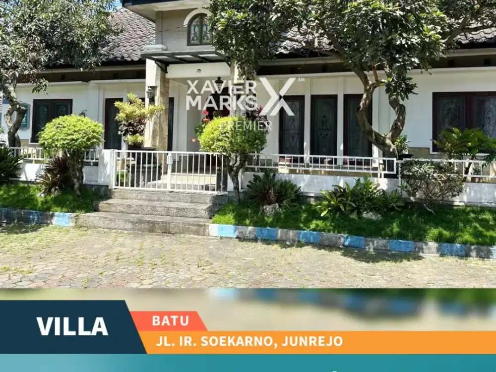 Dijual Villa Aktif Dekat Jatim Park 3 di Ir Soekarno Batu